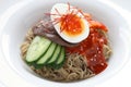 Bibim naengmyeon Royalty Free Stock Photo