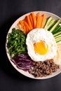 Bibimbap,korean food Royalty Free Stock Photo