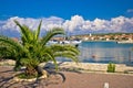 Bibinje village in Dalmatia waterfront view Royalty Free Stock Photo