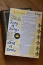 Bible art journaling about King of Kings