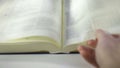 Bible Book scrolling