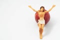 Bible Eva`s Sin Red Apple Royalty Free Stock Photo