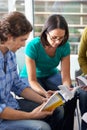 Bible Group Reading Together Royalty Free Stock Photo