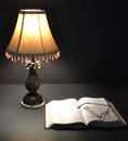 Bible and Lamp-01