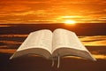 Bible light for mankind Royalty Free Stock Photo