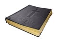 Bible old holy sacred book isolated on white background Royalty Free Stock Photo