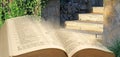 Bible parables steps to heaven Royalty Free Stock Photo