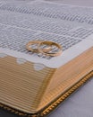 Bible Rings 3 Royalty Free Stock Photo