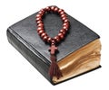 Bible and rosary Royalty Free Stock Photo