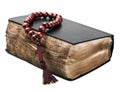 Bible and rosary Royalty Free Stock Photo