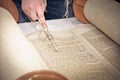 Bible scrolls, torah