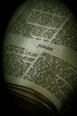 Bible Series Jonah sepia Royalty Free Stock Photo