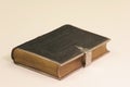 Bible with silver clasp