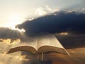 Bible spiritual light Royalty Free Stock Photo