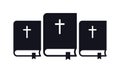 Bible symbol group of bible books icon