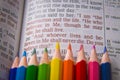 Bible Text John 11:25 And Crayons