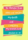 Bible Verses ` Be merciful to me Lord and restore My Health and I will play my enemies Back Psalms 41:10 ` in English language