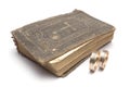 Bible & wedding rings Royalty Free Stock Photo