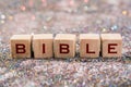 Bible word Royalty Free Stock Photo