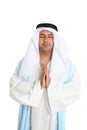 Biblical man in praying Royalty Free Stock Photo