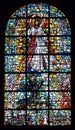 Biblical stained glass