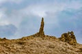 Biblical Statue of Lot's Wife the Dead Sea, Jordan Royalty Free Stock Photo