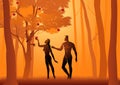Adam and Eve Royalty Free Stock Photo