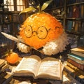 Bibliophile Orange: A Joyful Reader\'s Journey