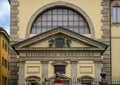 The Biblioteca Ambrosiana, a historic library in Milan, Italy
