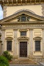 The Biblioteca Ambrosiana, a historic library in Milan, Italy