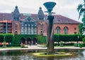 Bibliotekshaven ,Fountain, Royal Library Garden; Christiansborg Palace; Copenhagen; Denmark