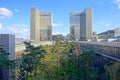 The Bibliotheque Nationale de France library in Paris, France