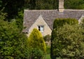 Bibury - cottages - II - England Royalty Free Stock Photo