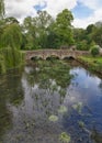 Bibury with River Coln, Cotswolds, Gloucestershire Royalty Free Stock Photo