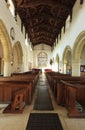 Bibury st Mary church on September 21, 2014 in England, UK. Royalty Free Stock Photo