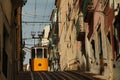 The Bica funicular at Barrio Alto. Lisboa