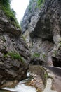 Bicaz gorge and little river