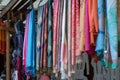 BICAZ GORGE, MOLDOVIA/ROMANIA - SEPTEMBER 19 : Clothes for sale