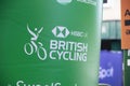 Bicester, UK - October 2021: Logo for British Cycling the national group for cycle sport in UK