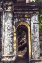 Bich Pagoda in Ninh Binh, Vietnam. Trung Pagoda (middle pag