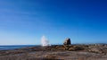 Bicheno Blowhole with Fountain, Tasmania, Australia