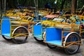 Bici taxi in Coba, Mexico