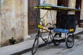 Bici taxi in Habana vieja, old Havana Royalty Free Stock Photo