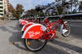 Bicing Bicycles - Barcelona, Spain