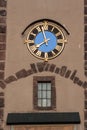 Bickentor Clock Tower Villingen-Schwenningen Germa Royalty Free Stock Photo