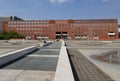 Bicocca square in Milan, Italy Royalty Free Stock Photo