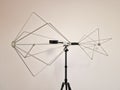 Biconical EMC antenna for precompliance testing Royalty Free Stock Photo