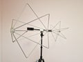 Biconical EMC antenna for precompliance testing Royalty Free Stock Photo