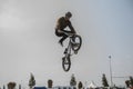 Bicycle acrobatics show