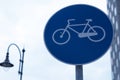 Bicycle alleys sign